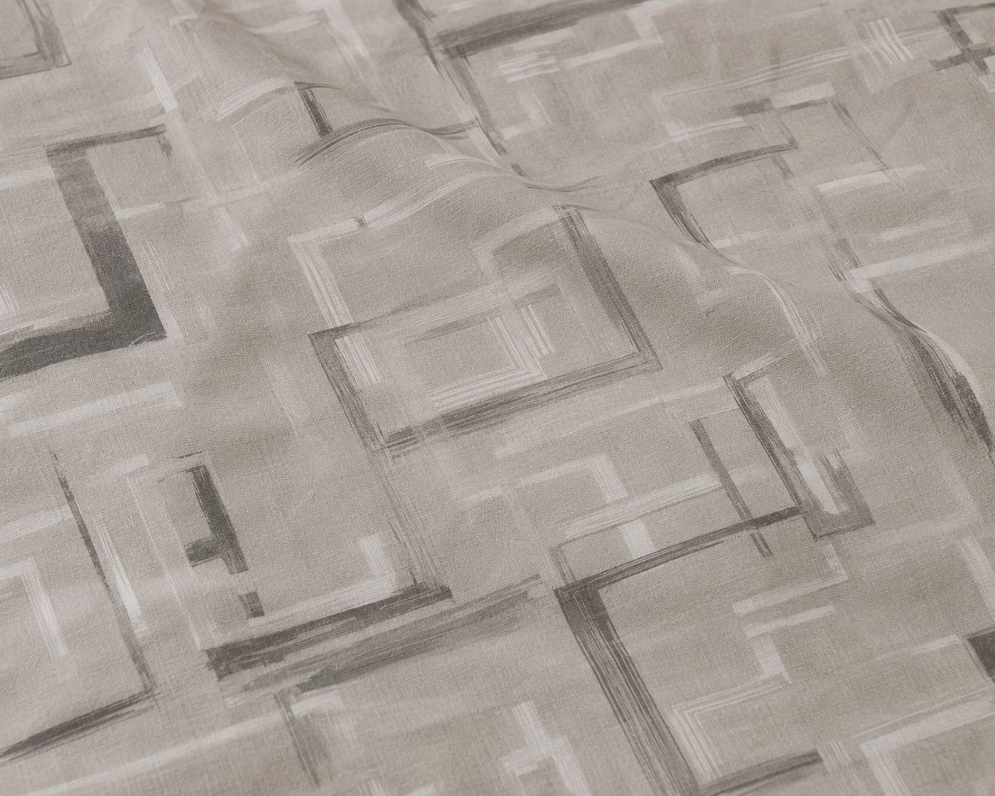 Lenjerie de Pat Geometrica Silver Lines
