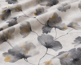 Lenjerie de Pat Florala Grey Bloom